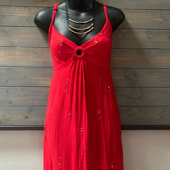 Island Planet Red Beach Coverup - Picture 10 of 11